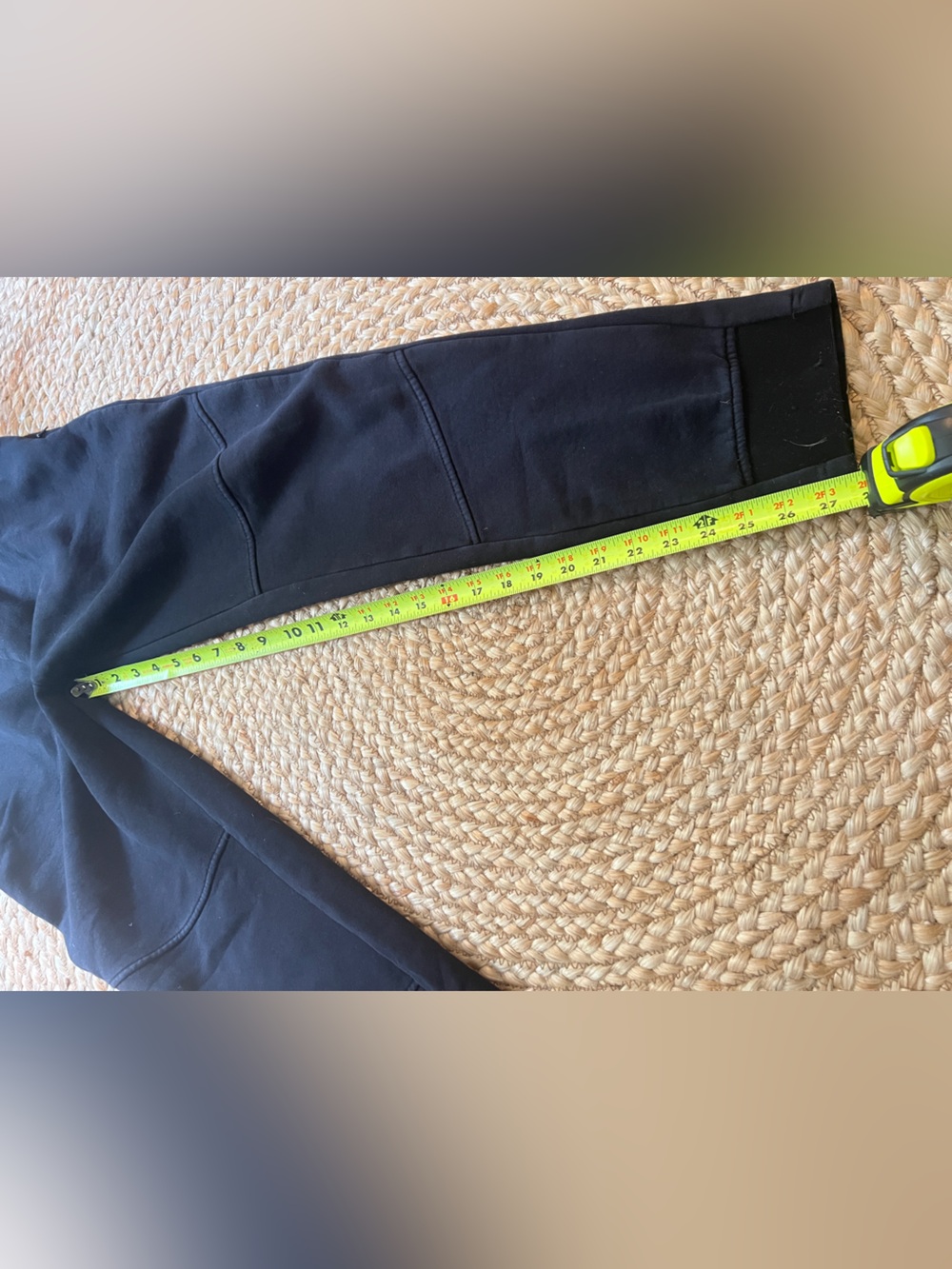 Gymshark Men’s Black Logo Waistband Straight Leg Sweatpants Medium - Picture 5 of 6